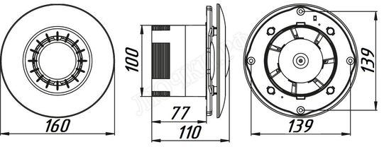 Вентилятор потолочный Awenta Astro, WXA100 Вентилятор потолочный Awenta Astro, WXA100