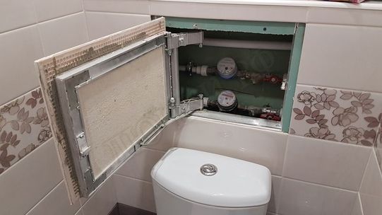 Люк под плитку Нажимной Секрет-Лайт 250*650 Люк под плитку Нажимной Секрет-Лайт 250*650