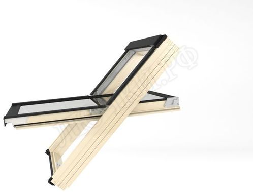 Мансардное окно Fakro FTS-V U4 Standart с двухкамерным стеклопакетом 550*980 Мансардное окно Fakro FTS-V U4 Standart с двухкамерным стеклопакетом 550*980