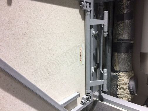 Люк под плитку Нажимной Железяка 600*1300 Люк под плитку Нажимной Железяка 600*1300