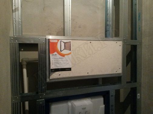 Люк под плитку Нажимной Секрет-Лайт 250*650 Люк под плитку Нажимной Секрет-Лайт 250*650