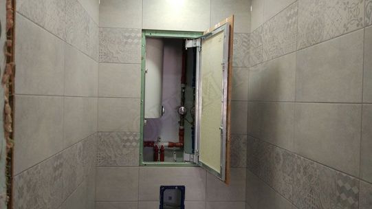 Люк под плитку Нажимной Секрет-Лайт 250*650 Люк под плитку Нажимной Секрет-Лайт 250*650