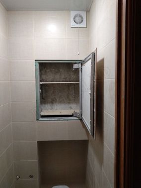 Люк под плитку Нажимной Секрет-Лайт 250*650 Люк под плитку Нажимной Секрет-Лайт 250*650