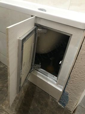 Люк под плитку Нажимной Секрет-Лайт 250*650 Люк под плитку Нажимной Секрет-Лайт 250*650