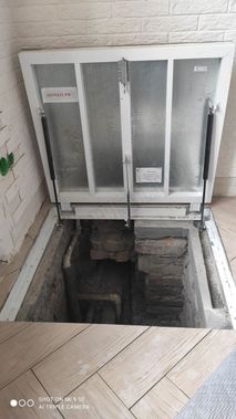 Напольный люк Самоподъемный Невидимка уголок 750*1750 Напольный люк Самоподъемный Невидимка уголок 750*1750