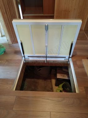 Напольный люк Самоподъемный Невидимка уголок 750*1750 Напольный люк Самоподъемный Невидимка уголок 750*1750