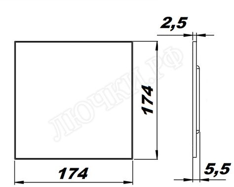 Вытяжной вентилятор airRoxy TS, бежевый, 01-165 Вытяжной вентилятор airRoxy TS, бежевый, 01-165