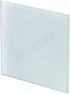 Вытяжной вентилятор Awenta System+, Turbo, 125 KWT125CTR, Trax Glass, PTG125, Белый матовый, стекло Вытяжной вентилятор Awenta System+, Turbo, 125 KWT125CTR, Trax Glass, PTG125, Белый матовый, стекло